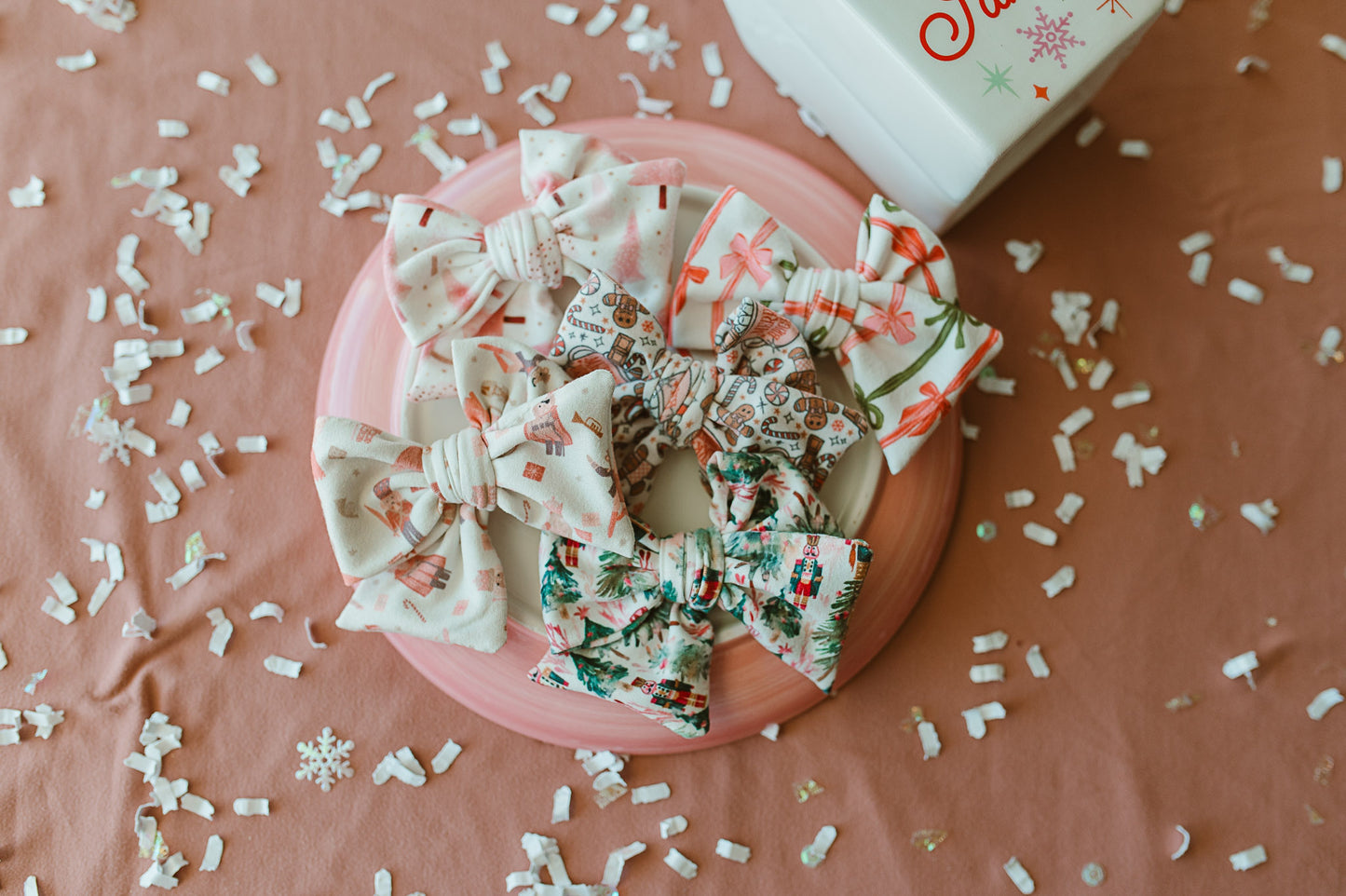 Pink Christmas Pinwheel