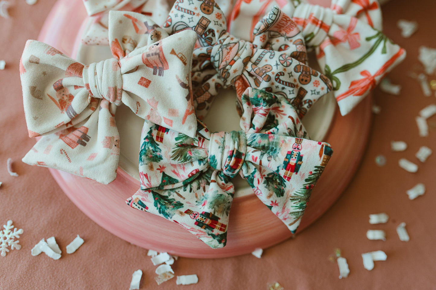 Pink Christmas Pinwheel