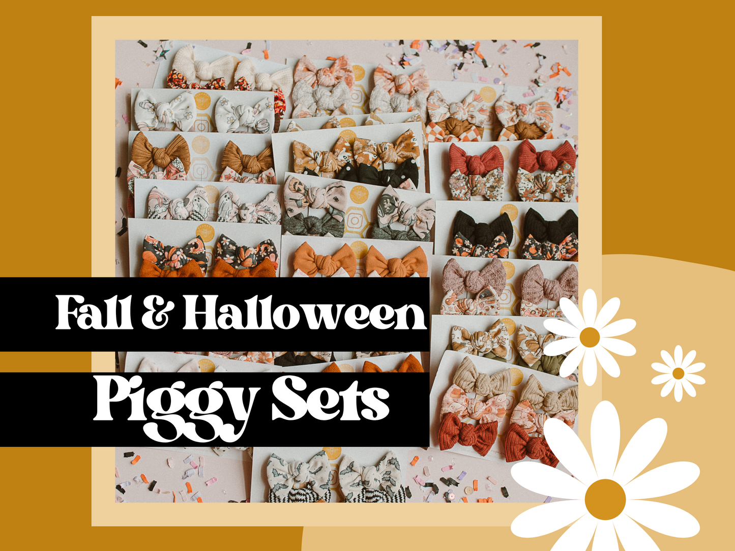 Fall & Halloween Piggy Sets