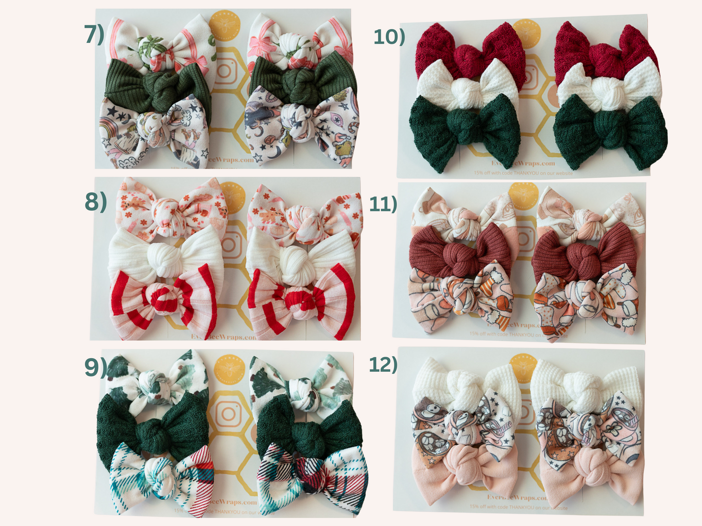 Christmas Piggy Sets (3)