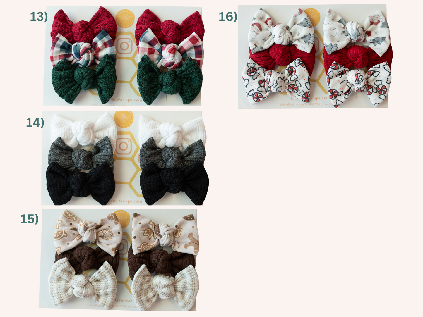 Christmas Piggy Sets (3)