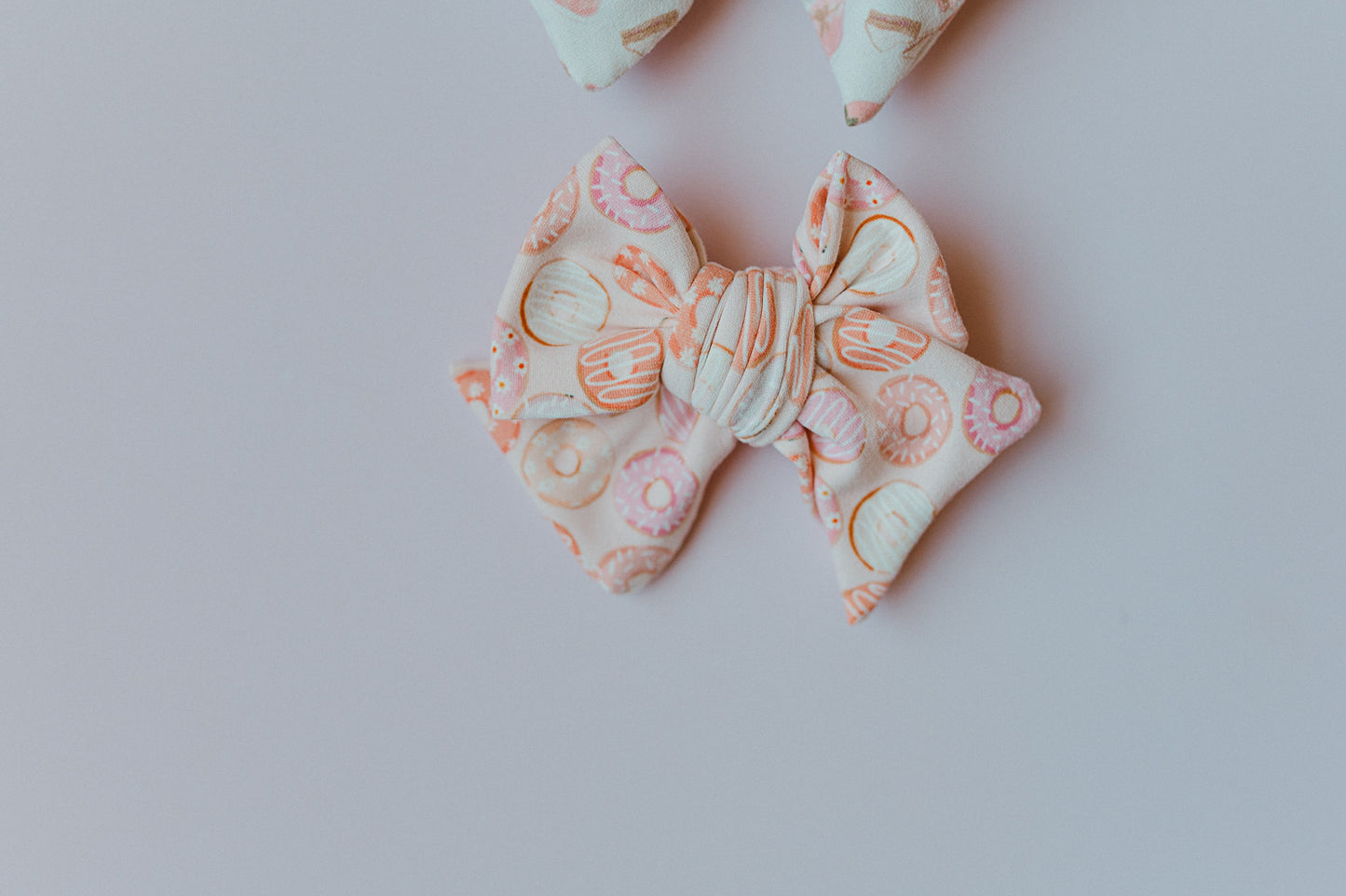 Strawberries & Donuts Pinwheel Bows