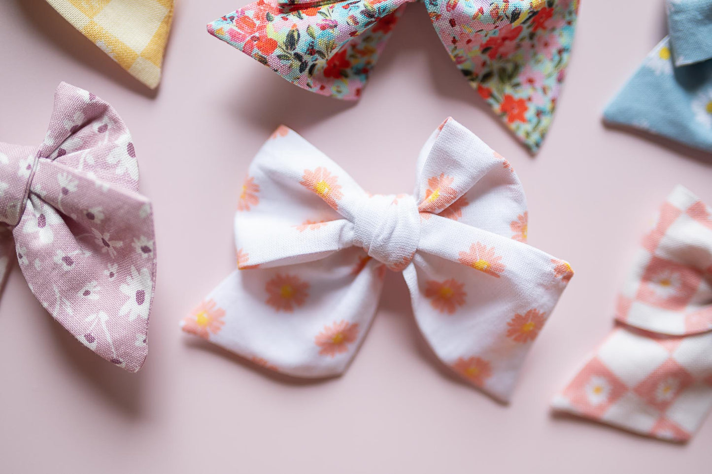 Summer Pinwheel Bows