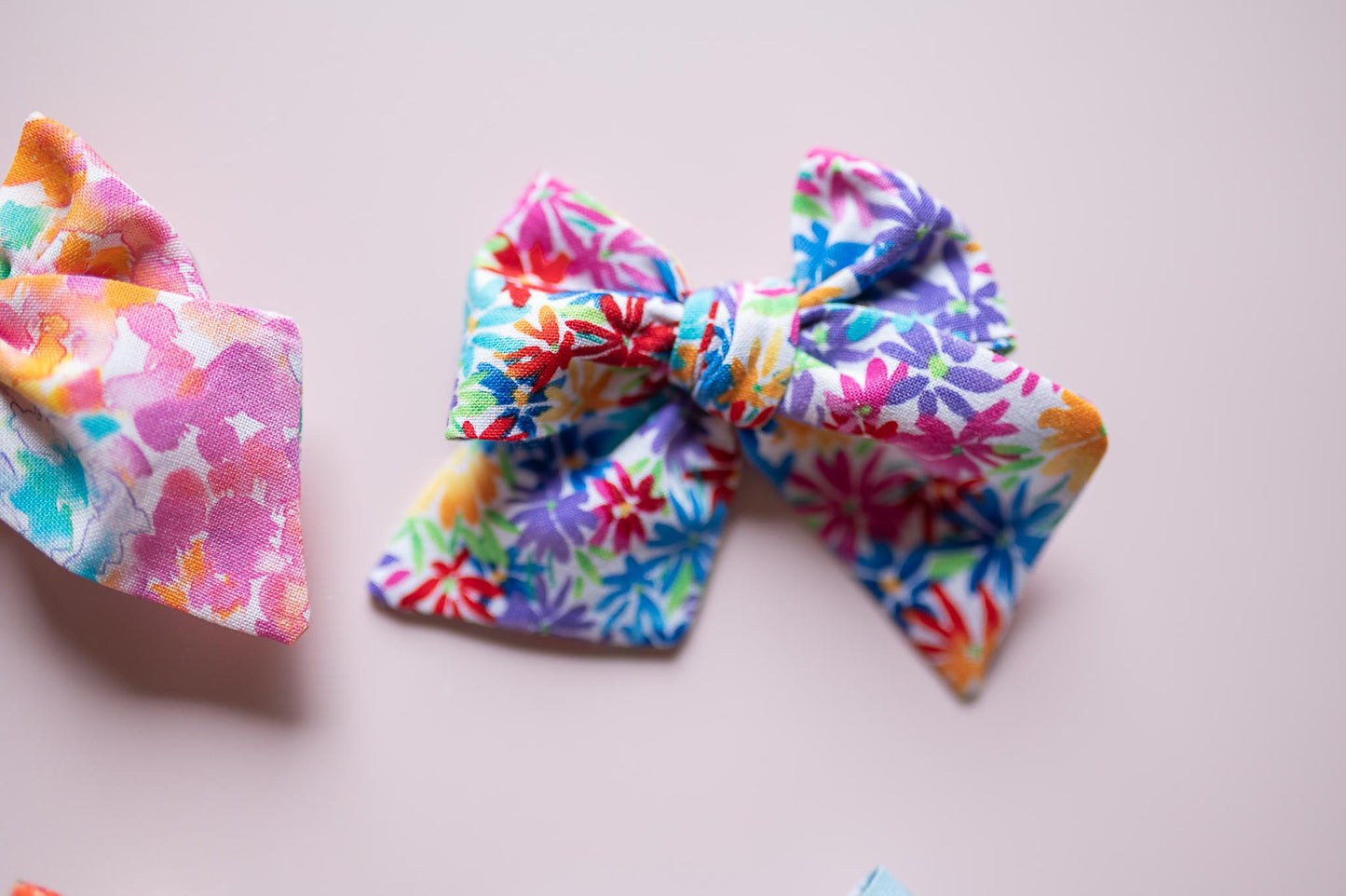 Summer Pinwheel Bows