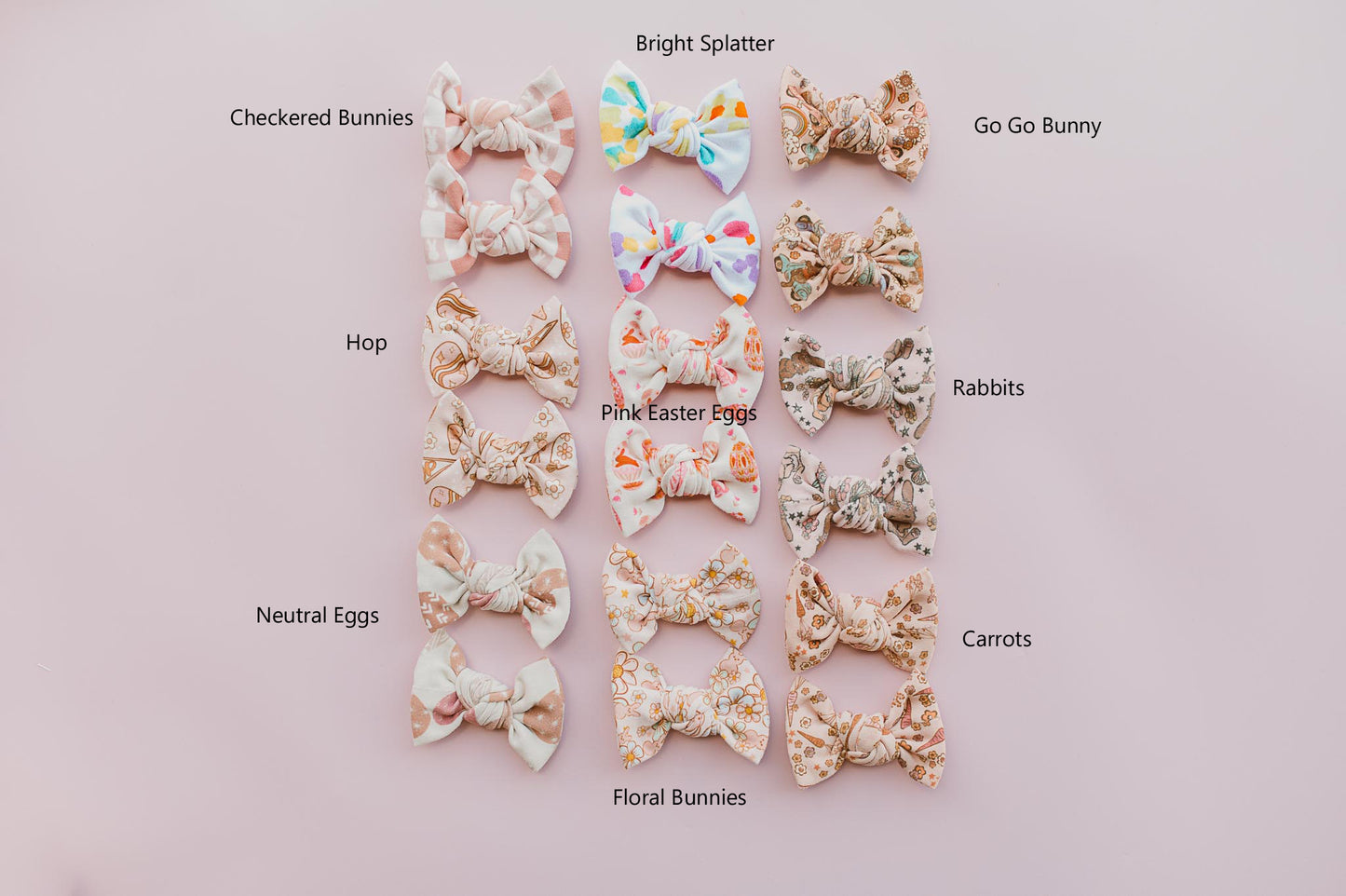 Easter Pigtail Bows