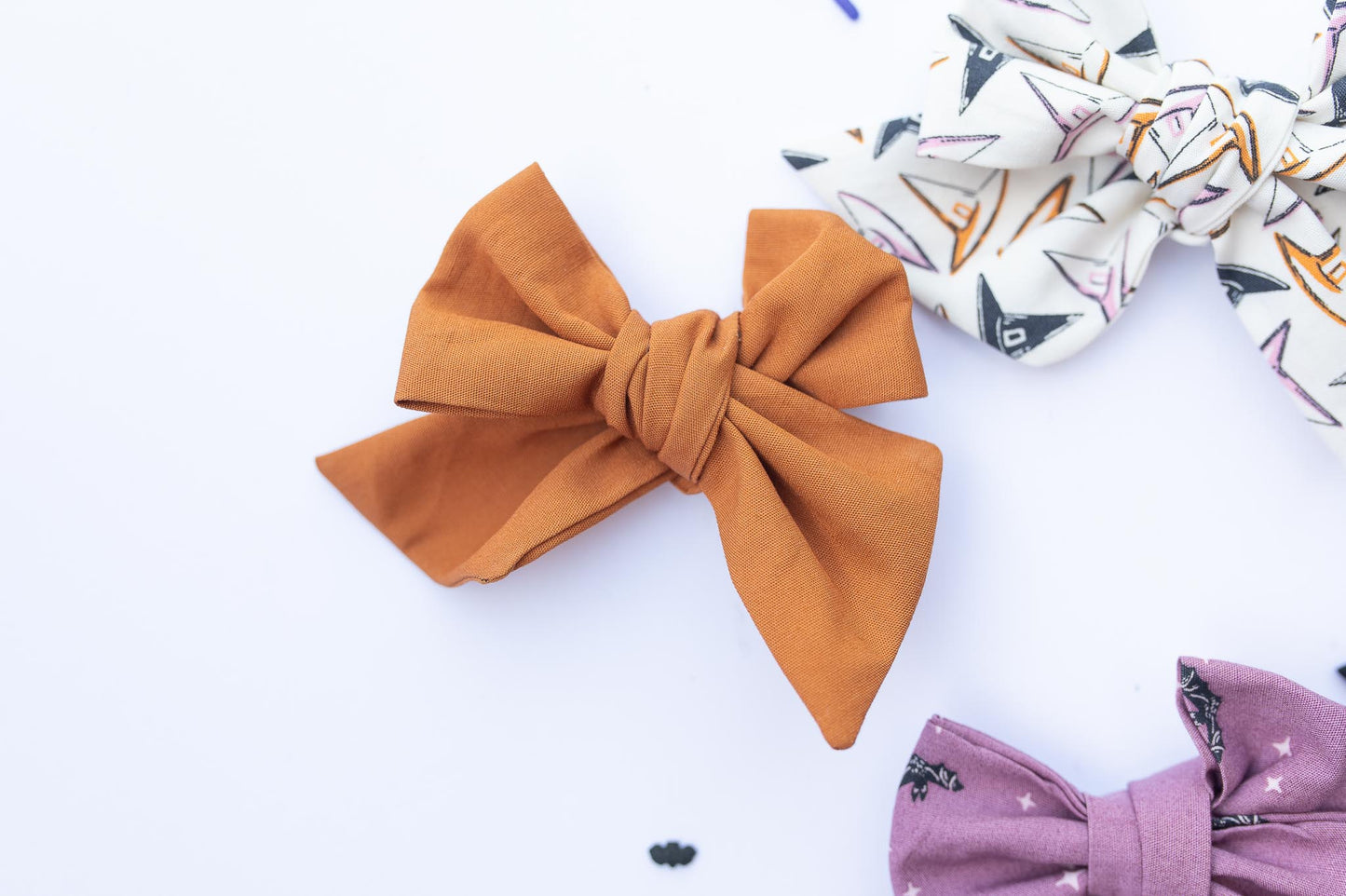 Halloween Pinwheel Bows