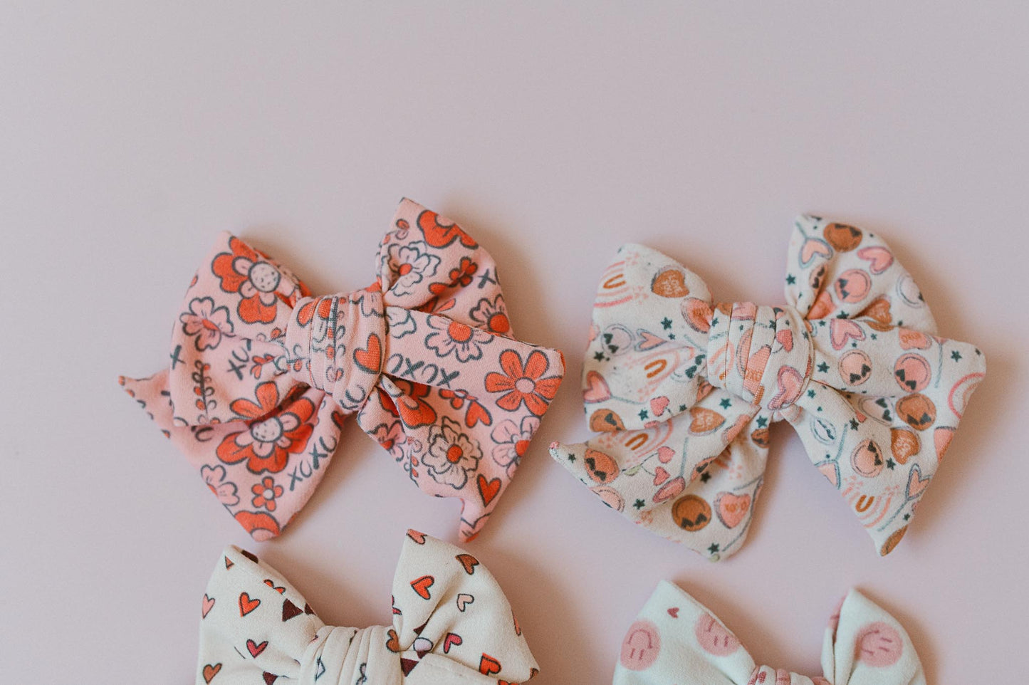 Valentine's Day Pinwheel Bows