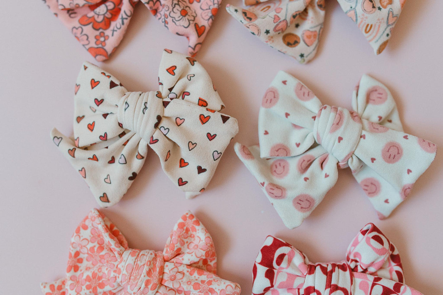 Valentine's Day Pinwheel Bows