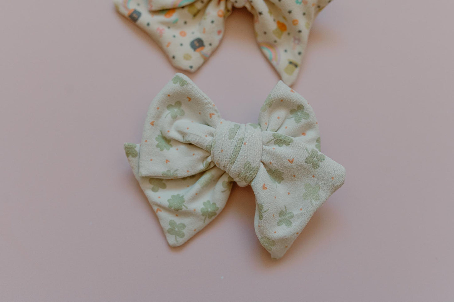 St. Patty's Pinwheel Bows