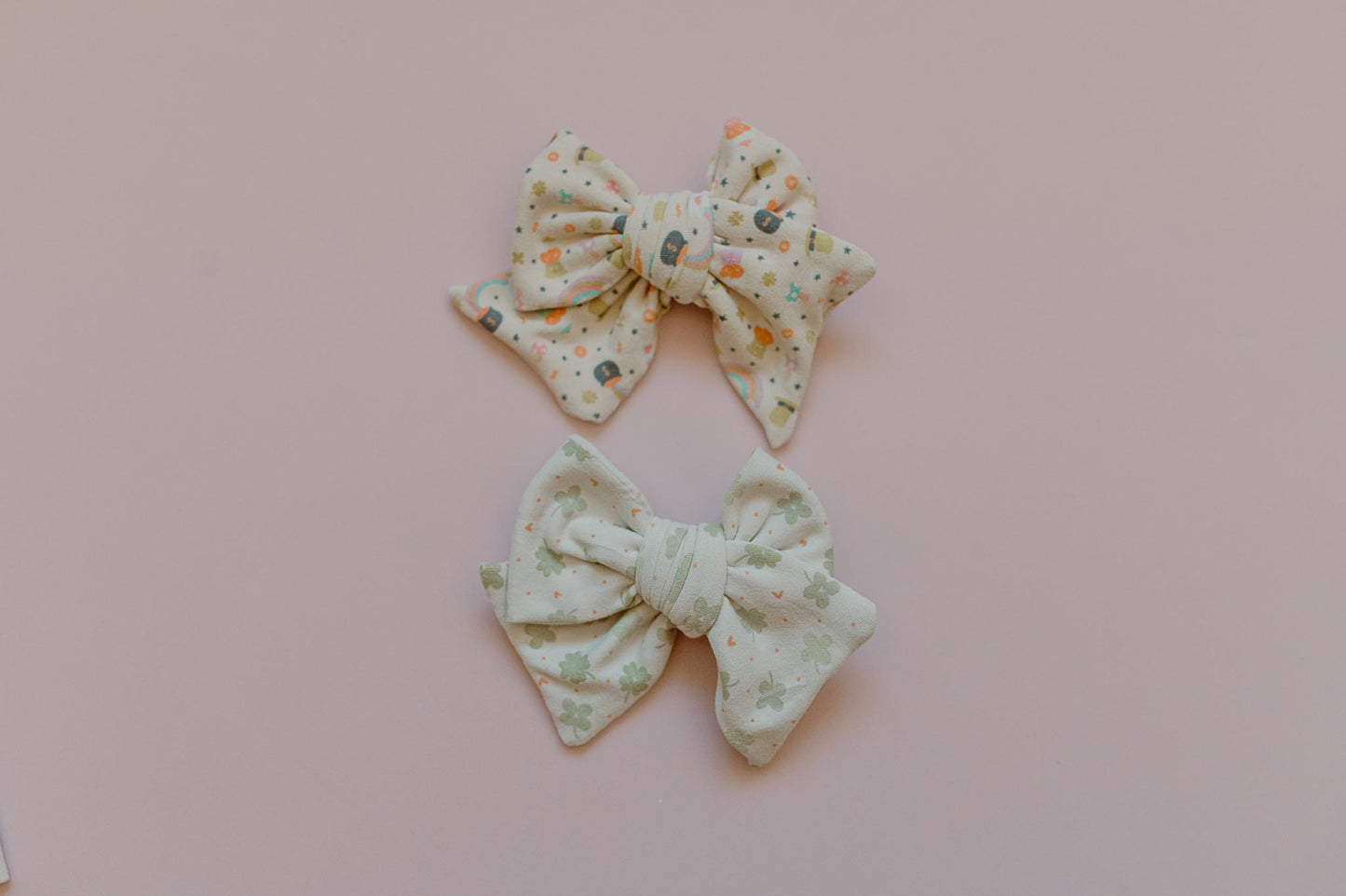 St. Patty's Pinwheel Bows