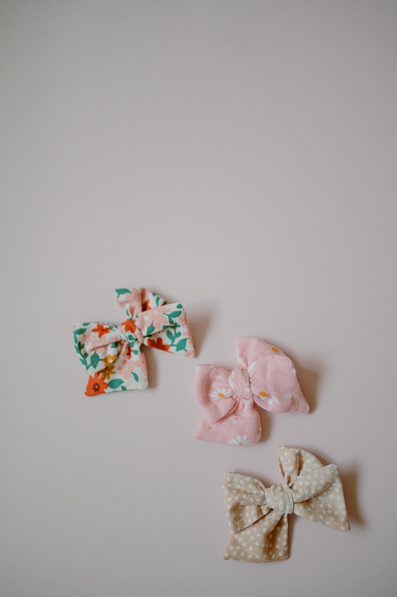 Spring Pinwheel Bows