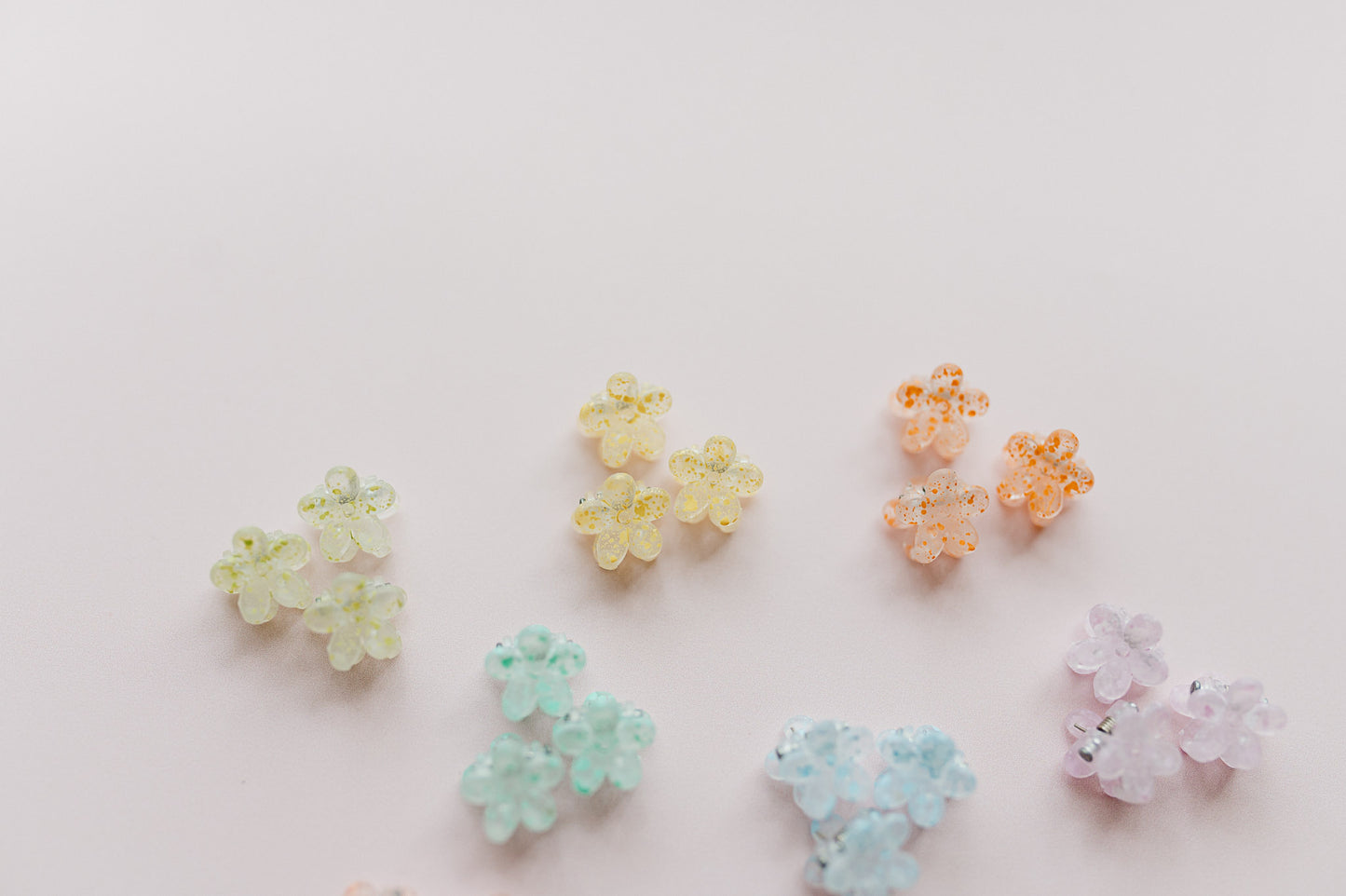 Extra Mini Flower Clips  (Set of 2)