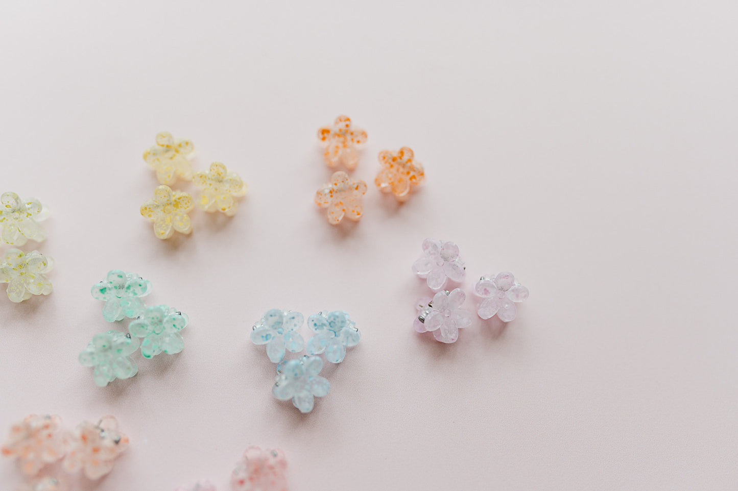 Extra Mini Flower Clips  (Set of 2)