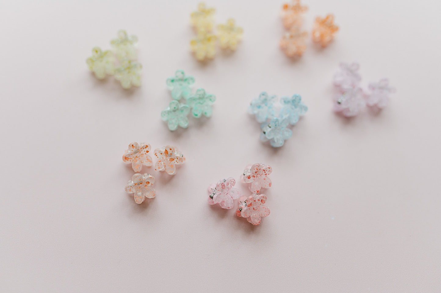 Extra Mini Flower Clips  (Set of 2)