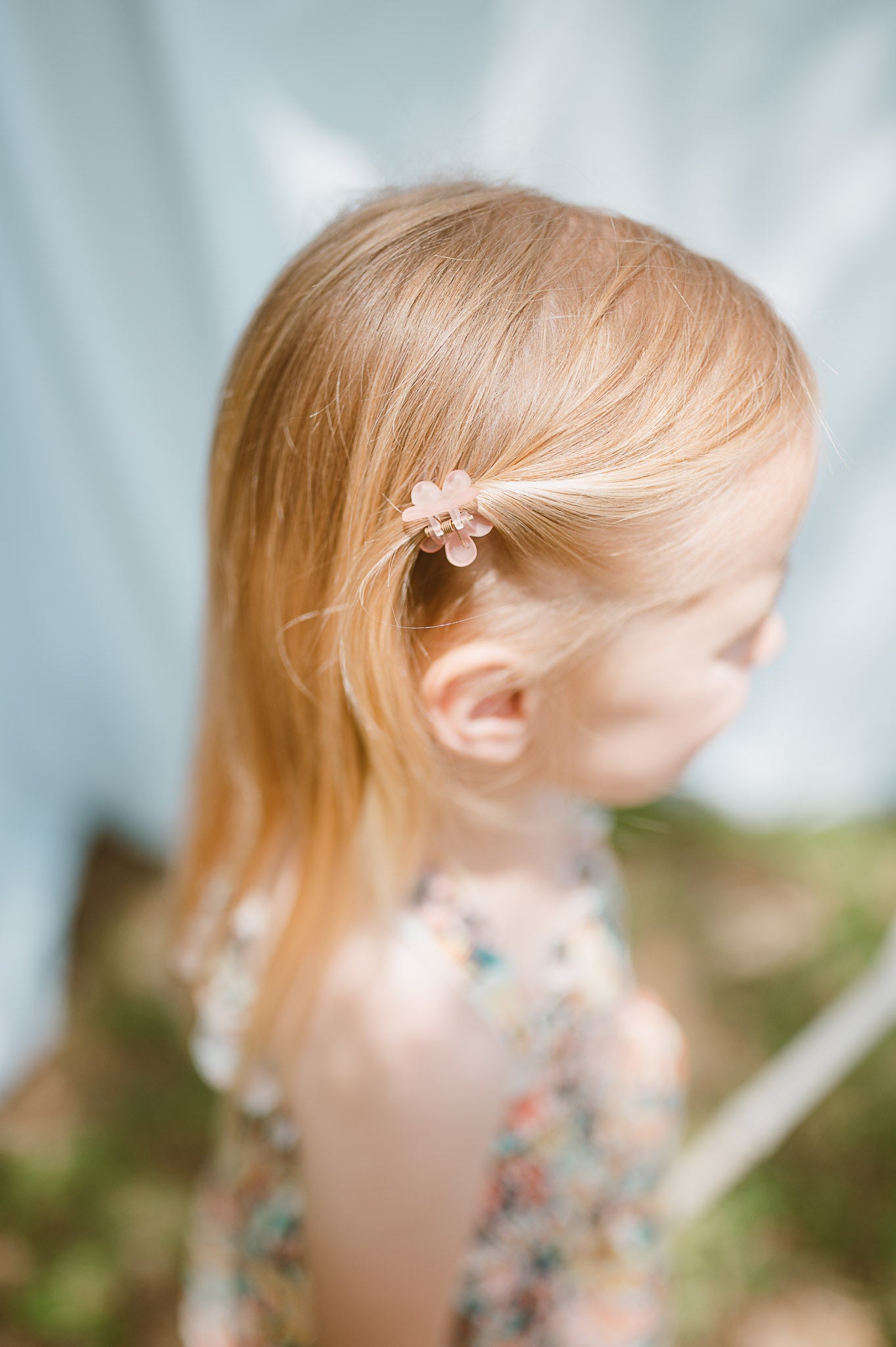 Mini Flower Clips  (Set of 2)