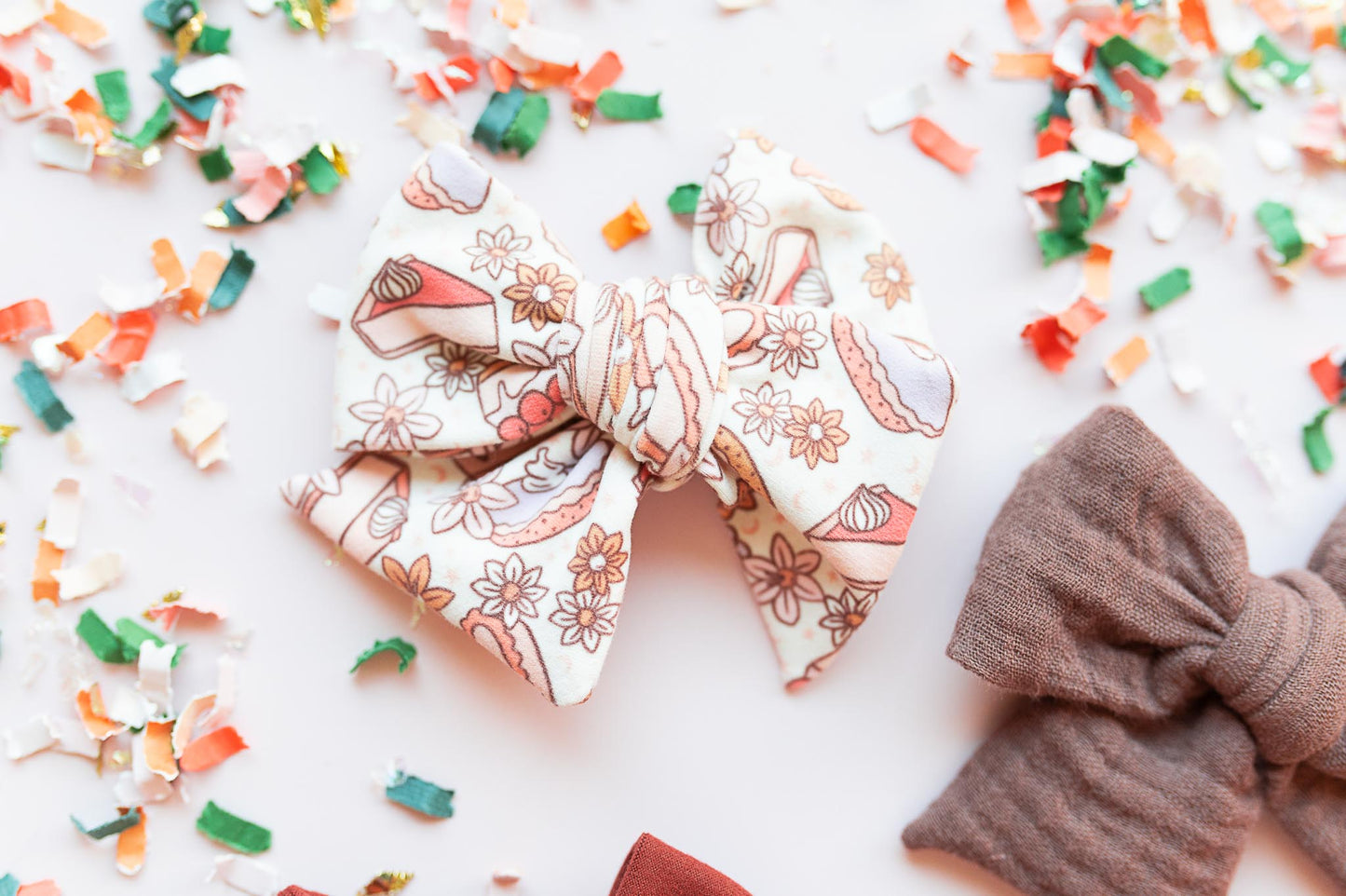 Thanksgiving Pinwheel Bows