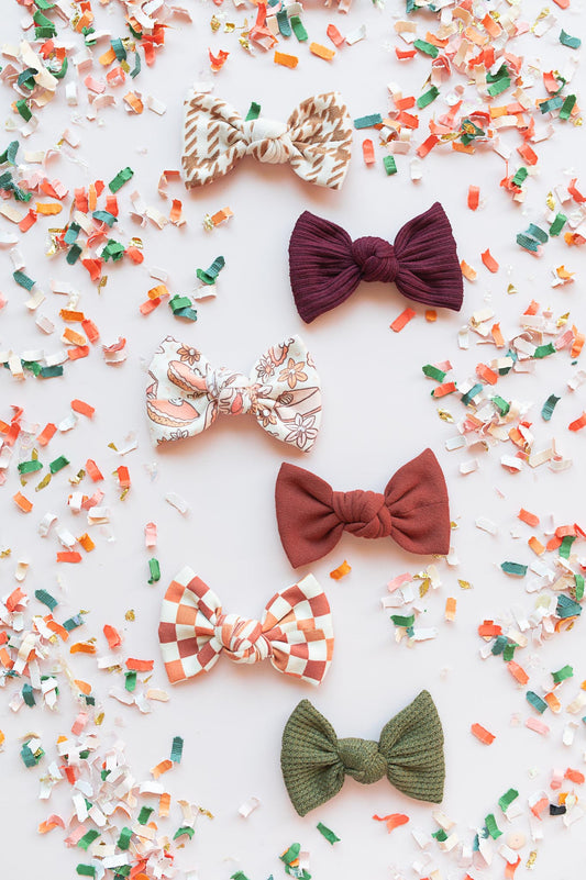 Thanksgiving Mini Bows